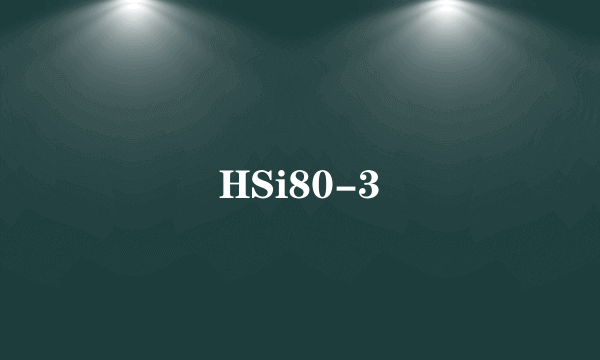 HSi80-3