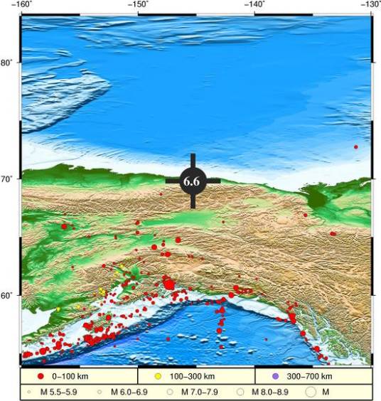 8·12美国阿拉斯加地震
