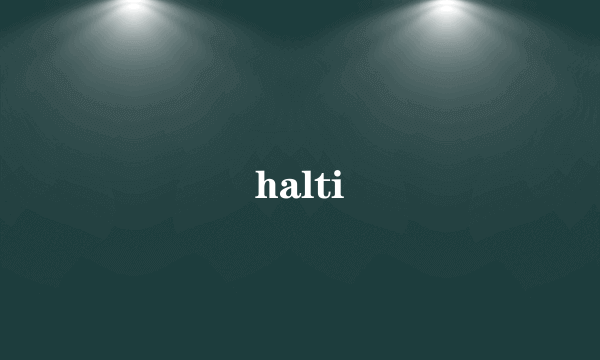 halti