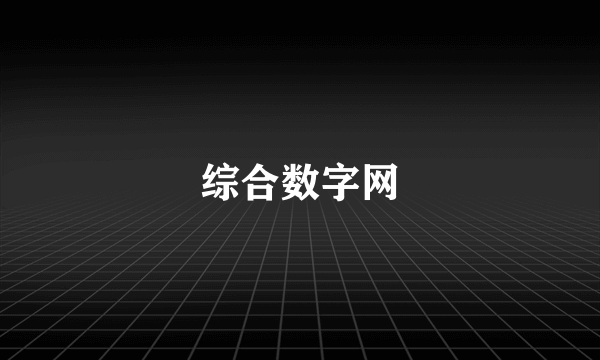 综合数字网