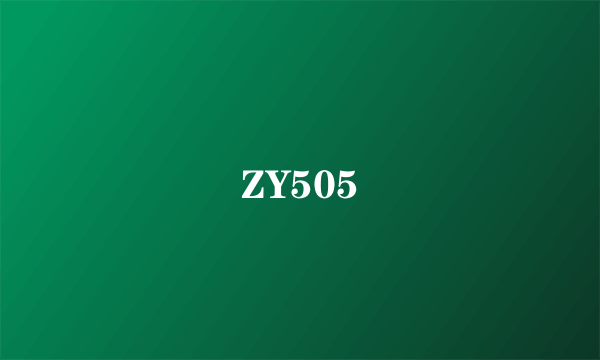 ZY505