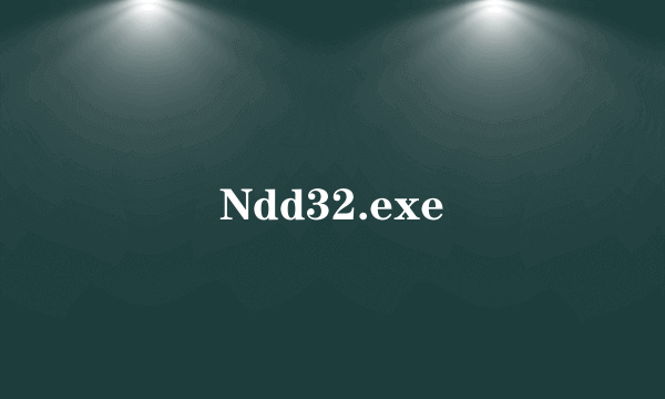 Ndd32.exe