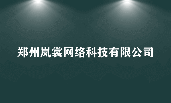 郑州岚裳网络科技有限公司