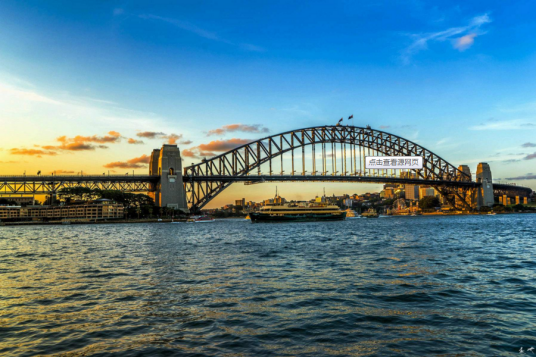 the Harbour bridge