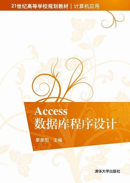 Access数据库程序设计（2013年清华大学出版社出版的图书）