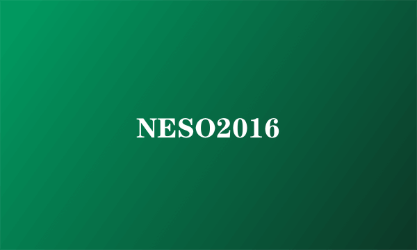 NESO2016