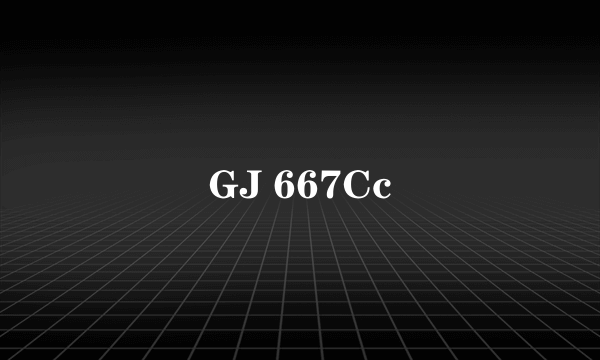 GJ 667Cc