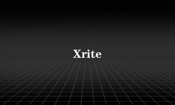 Xrite