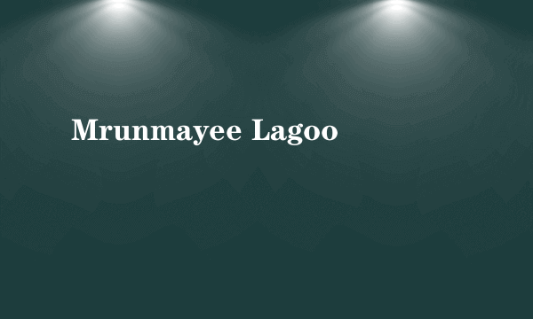 Mrunmayee Lagoo