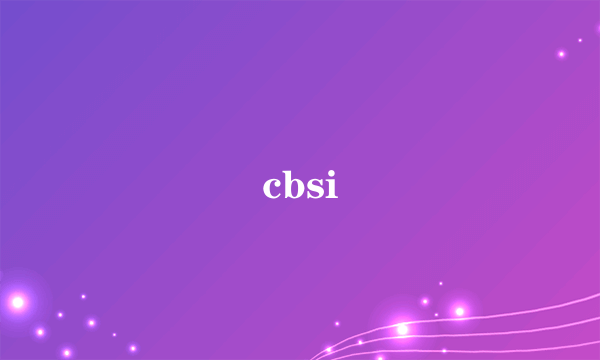 cbsi