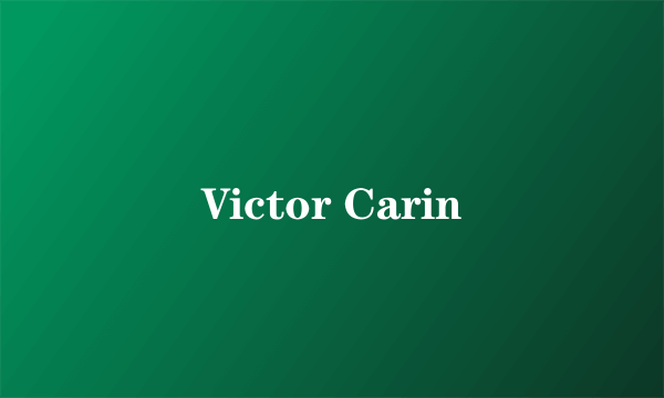 Victor Carin