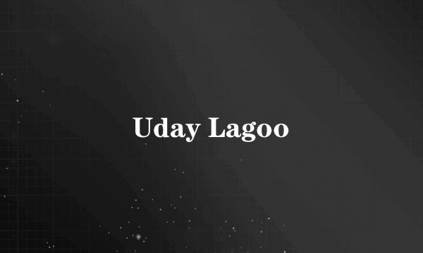 Uday Lagoo