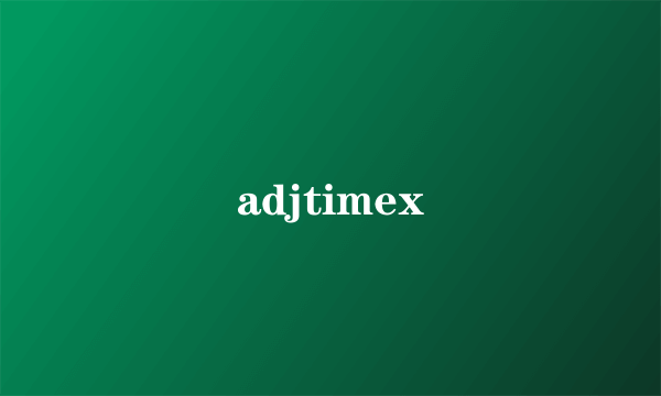 adjtimex