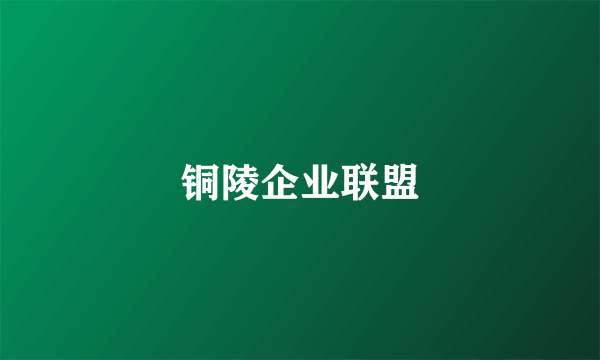 铜陵企业联盟