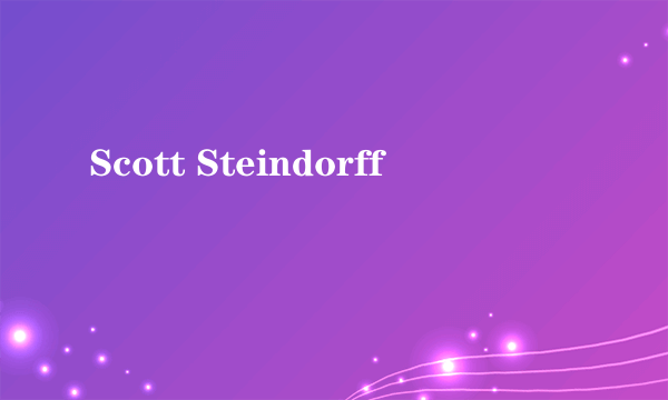 Scott Steindorff