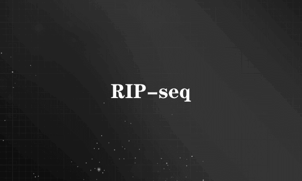 RIP-seq