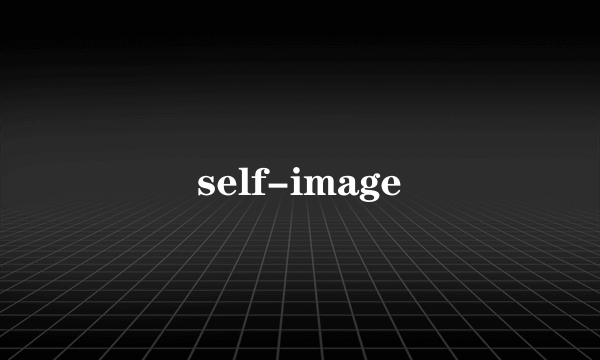 self-image