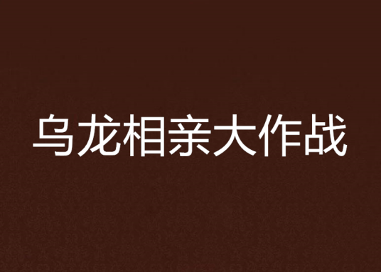 乌龙相亲大作战