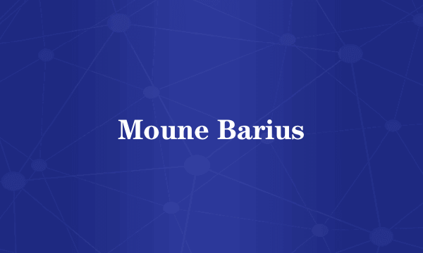 Moune Barius