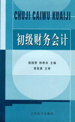 初级财务会计（2003年立信会计出版社出版的图书）