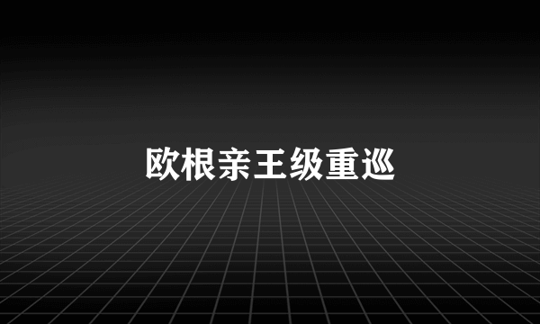 欧根亲王级重巡