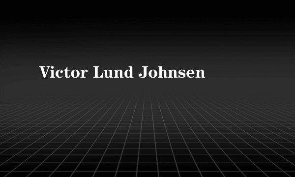 Victor Lund Johnsen