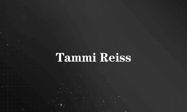 Tammi Reiss