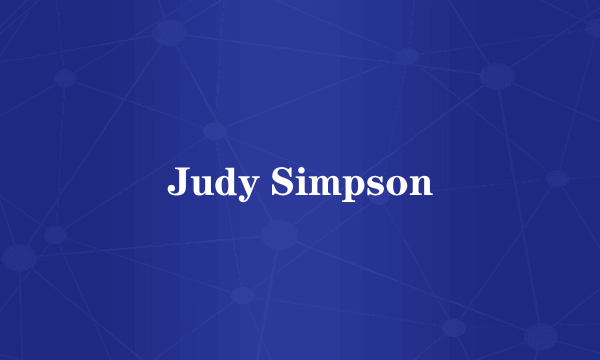 Judy Simpson