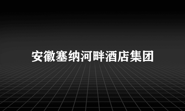 安徽塞纳河畔酒店集团