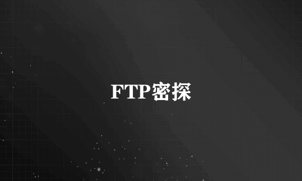 FTP密探