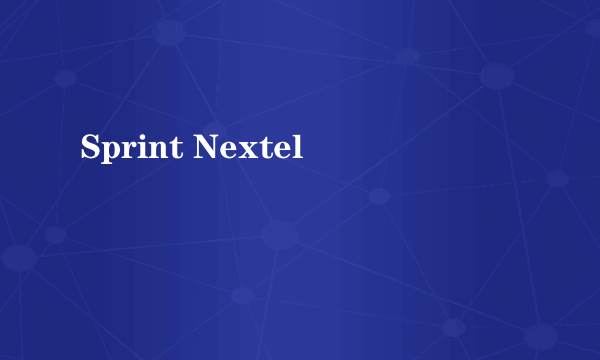 Sprint Nextel