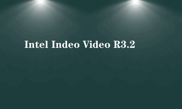 Intel Indeo Video R3.2