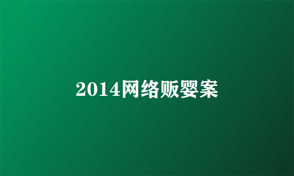 2014网络贩婴案