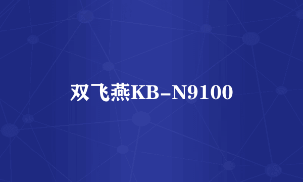 双飞燕KB-N9100