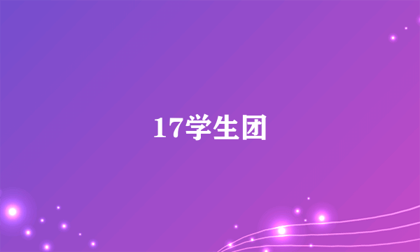 17学生团