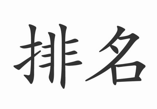 排名（汉语词语）