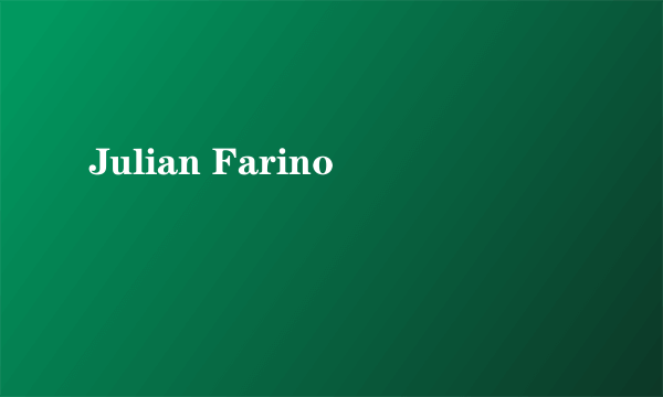 Julian Farino